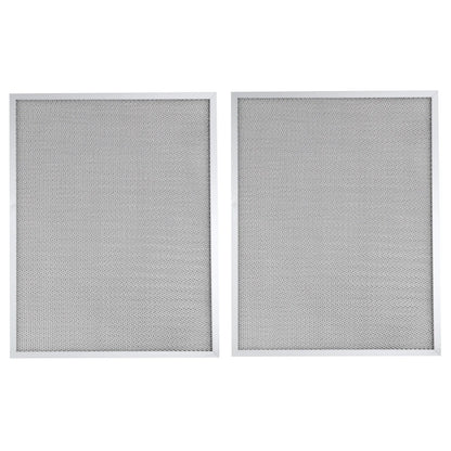 Kitchen Appliance Parts Filter Range Hood Filters For Robinhood Alto 600.alto RA6WH 103793 Black Silver Range Hood Filters 2PCS