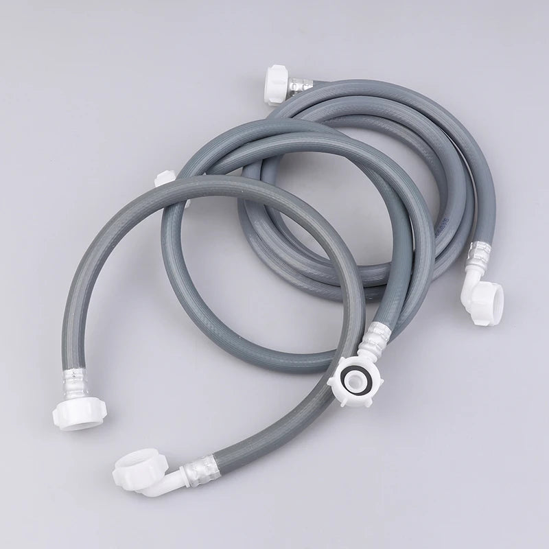 **Washing Machine Dishwasher Inlet Pipe Water Feed Fill Hose With 90 Degree Bend Water Inlet Connection Replacement Water Pipe