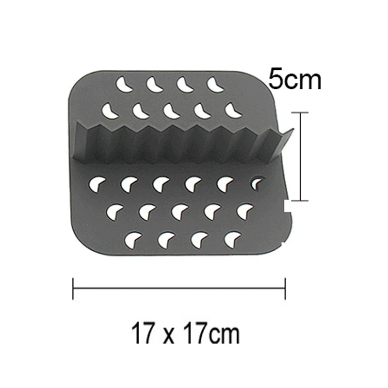 Air Fryer Silicone Shape Basket Round Square Reusable Foldable 20cm/22cm AirFryer Mold Liner Accessories