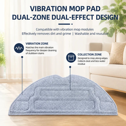 Compatible with Roborock S8/S8+/S8 Pro Ultra Robot Vacuum Cleaner Accessories Main Side Brush Mop Cloth Filter Dust Bag Spare Parts