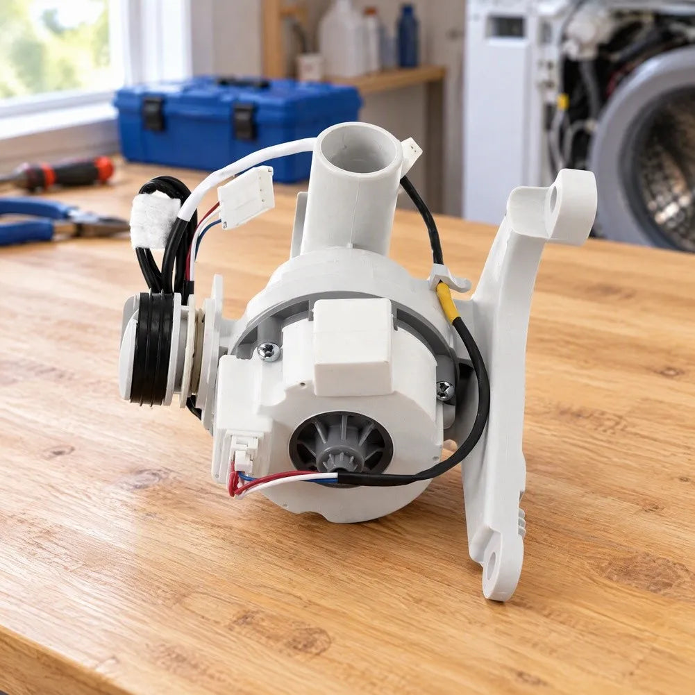 Replacement Drain Pump DC97-22840A Compatible with Samsung Washing Machines Requires 24V DC Power Supply Verified Label Check