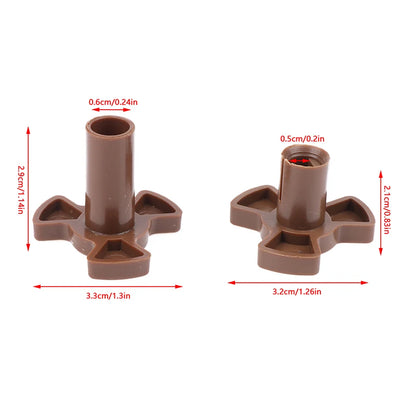 1pc Turntable Coupler Microwave Oven Turntable Roller Guide Support Coupler Tray Shaft Replacement Accessories