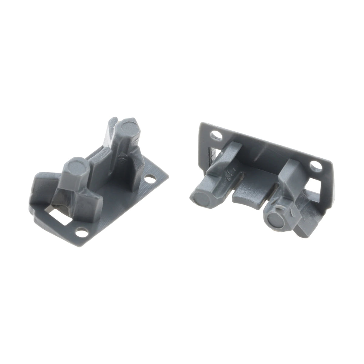 2pcs Dishwasher Rack Stop Clip W10195622 Upper Dishrack Slide Rail Rear Stop for Whirlpool/KitchenAid/Kenmore Replace AP4566222