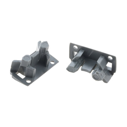 2pcs Dishwasher Rack Stop Clip W10195622 Upper Dishrack Slide Rail Rear Stop for Whirlpool/KitchenAid/Kenmore Replace AP4566222