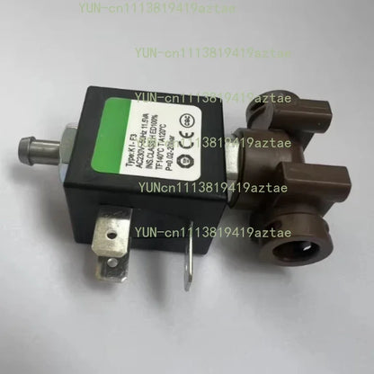 For cnkalun Miniature 3-Way Solenoid Valve KL-F3 0.02–20 bar Snap-On T-Head for Coffee Machines Electric Irons