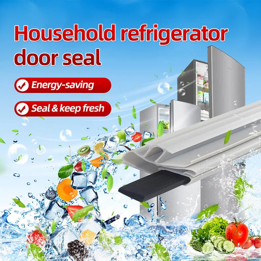 Refrigerator Door Seal — 3m — Rubber Magnetic — Custom Size