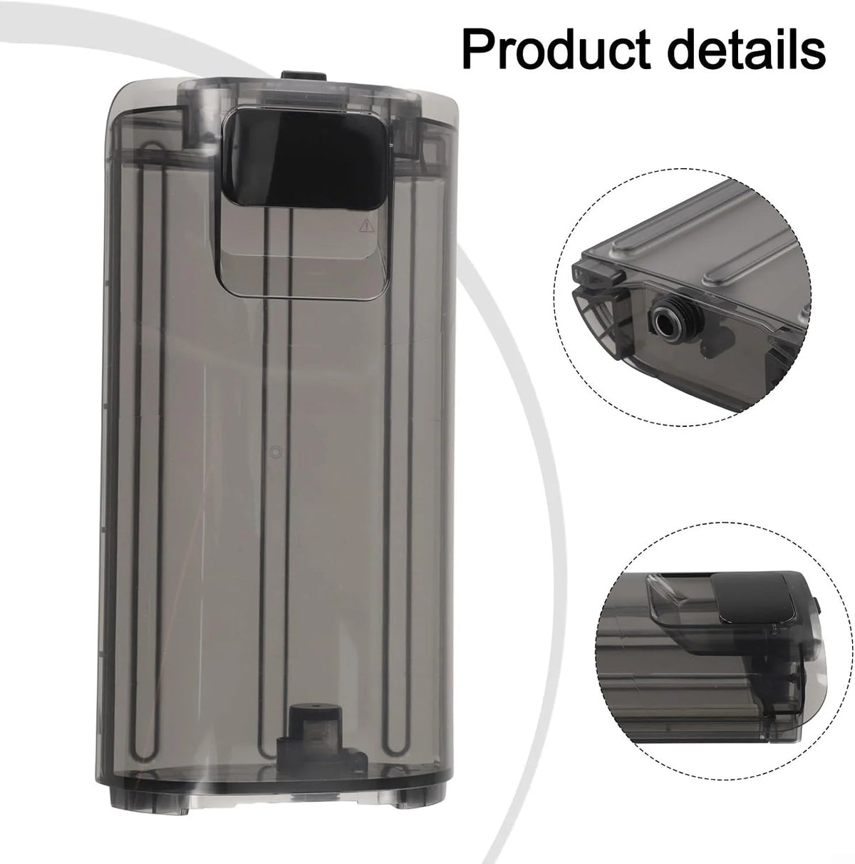 Clean Water Tank Box Water Container For Dreame H15 Pro Heat Wash Cleaner Accessories Spare Parts