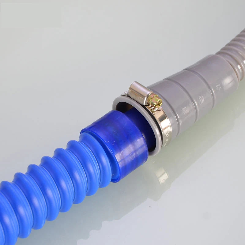 Fully Automatic Washing Machine Drainage Pipe Outlet Pipe Washbasin Dish Basin Lengthening and Extending Downpipe Fittings