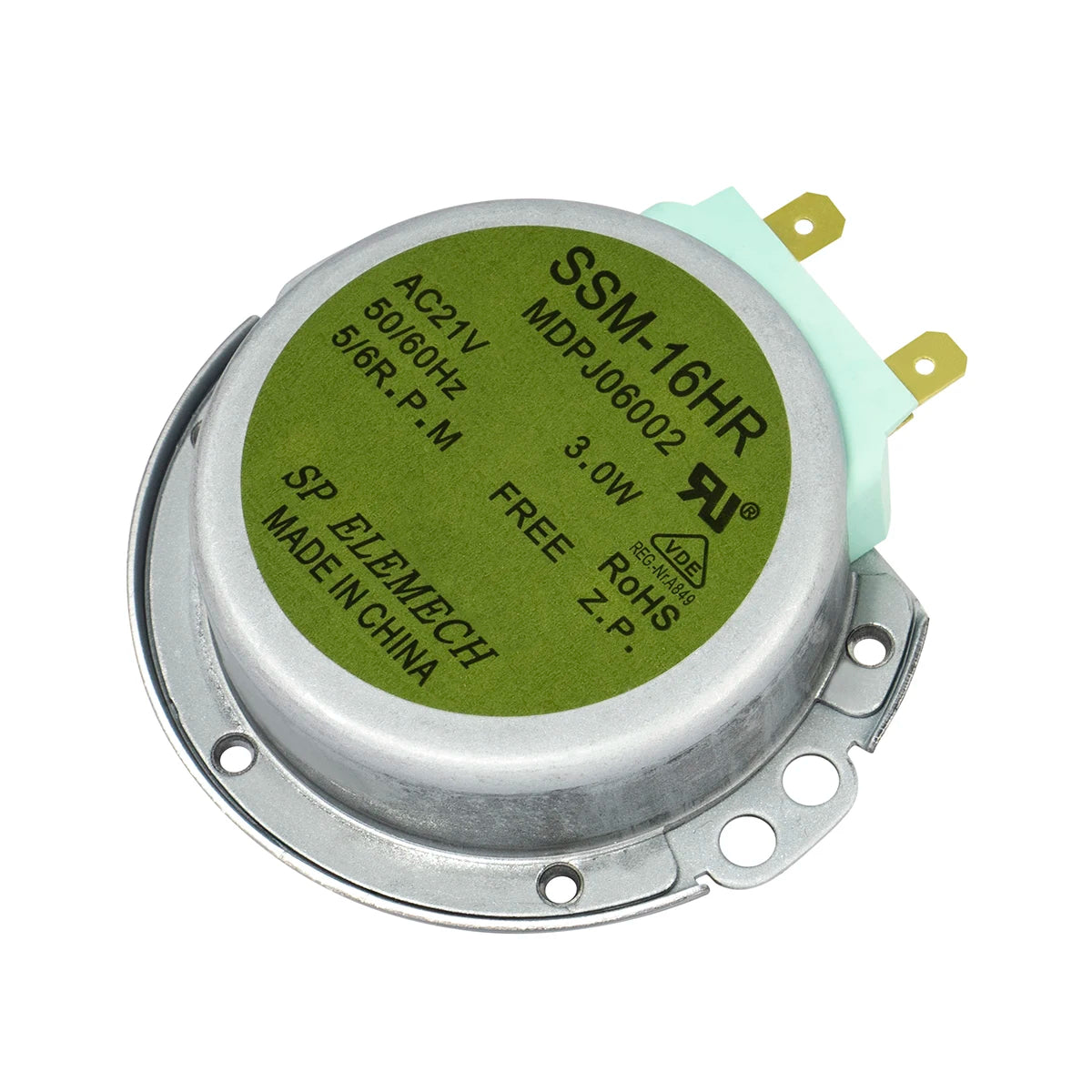 Motor SSM-16HR AC21V 3W 50/60Hz Micro Turntable Synchronous Tray Microwave Oven Accessories Spares Part Core Coupling Clutch