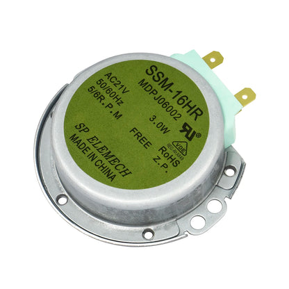 Motor SSM-16HR AC21V 3W 50/60Hz Micro Turntable Synchronous Tray Microwave Oven Accessories Spares Part Core Coupling Clutch
