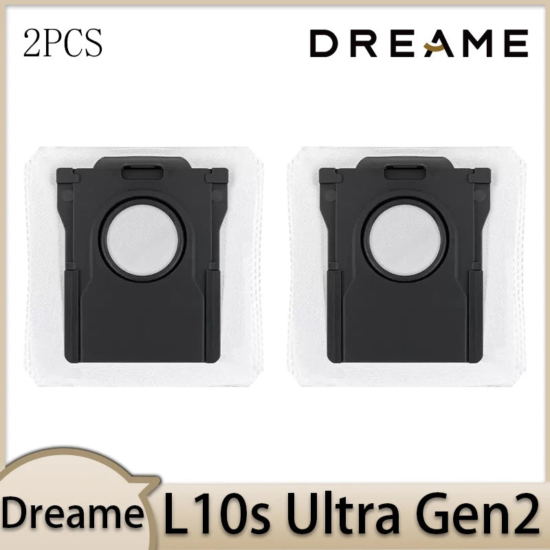 Dreame L10s Ultra Gen2 Robot Vacuum Cleaner Accessories Main Brush Side Brush HEPA Filter Mop Cloths Dust Bag