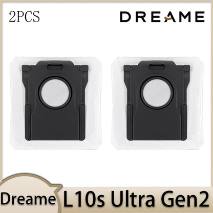 Dreame L10s Ultra Gen2 Robot Vacuum Cleaner Accessories Main Brush Side Brush HEPA Filter Mop Cloths Dust Bag