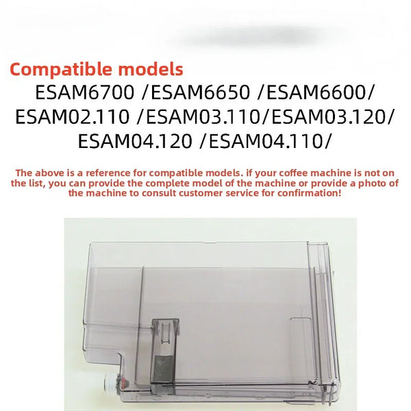 Use DeLonghi ESAM6700, ESAM6600, ESAM6650 Coffee Machine Water Tank Accessories To Hold Water Containers