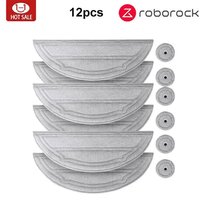 Accessories Compatible with Roborock Saros 10 robot vacuum cleaner Parts Main Roller Side Brush Filter Mop Cloth Dust Bag