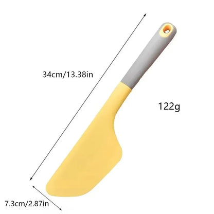 34cm Large Silicone Baking Spatula Non-Stick Cream Butter Spatula Heat Resistant Cookie Chocolate Pastry Scraper Kitchen Tools