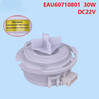 Drain Pump Motor Compatible with LG Washing Machines EAU60710801 MOD.DDA056X01 30W DC22V