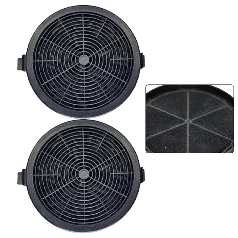 114MM X 114MM X 20MM Filter Kitchen Use Range Hood Activated Carbon Filter 2PCS Kitchen Range Hood Parts
