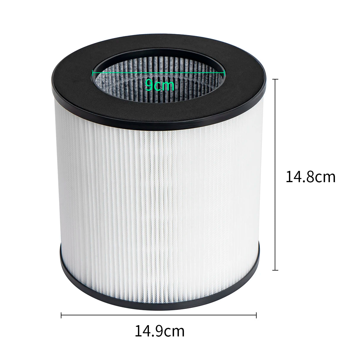 KJ150 Air HEPA Filter Compatible with Druiap KJ150 AF3001, Cwxwei SY910 Air Purifier, Replacement Filter Part