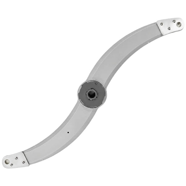 Dishwasher Bottom Spray Arm WD22X27724 Replacement for GE Units Stainless Steel End Precision Nozzle Layout Grey