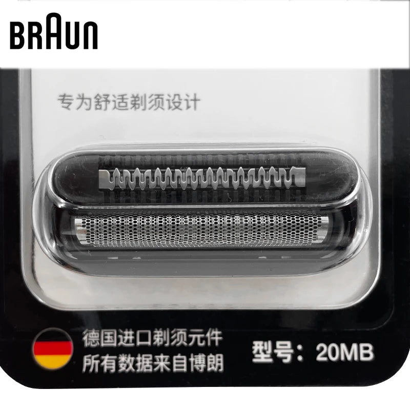 20MB Replacement Shaver Head Compatible with Braun Shavers