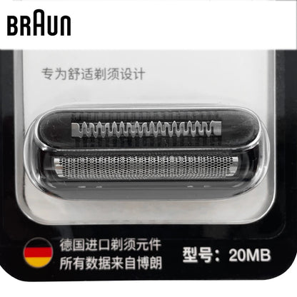 20MB Replacement Shaver Head Compatible with Braun Shavers