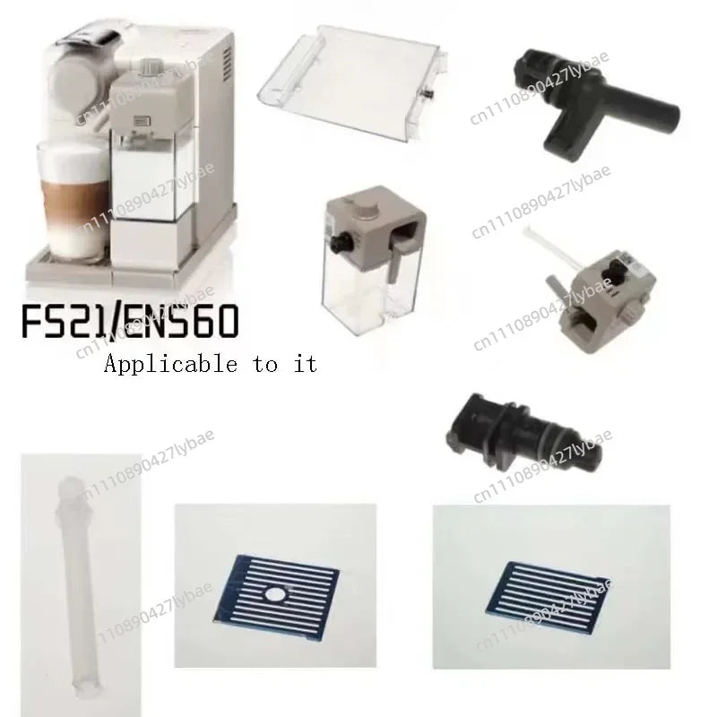 Compatible with Nespresso Nestle/DeLonghi Capsule Coffee Machine EN550 520 Milk Tank Component Accessories