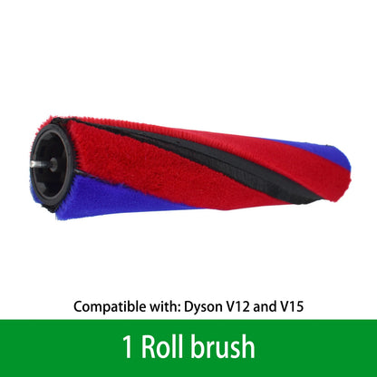 For Dyson vacuum cleaner floor brush roller brush and soft bristle brush heads for the V15 V10 Slim and V12 series roller brush