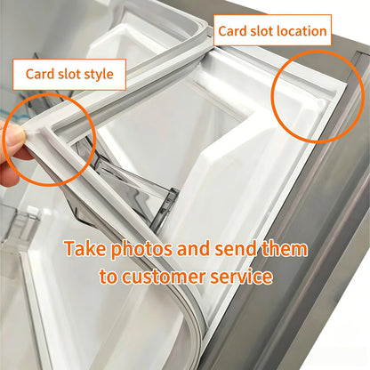 Refrigerator Door Seal — 2M — PVC Magnetic — Custom Size
