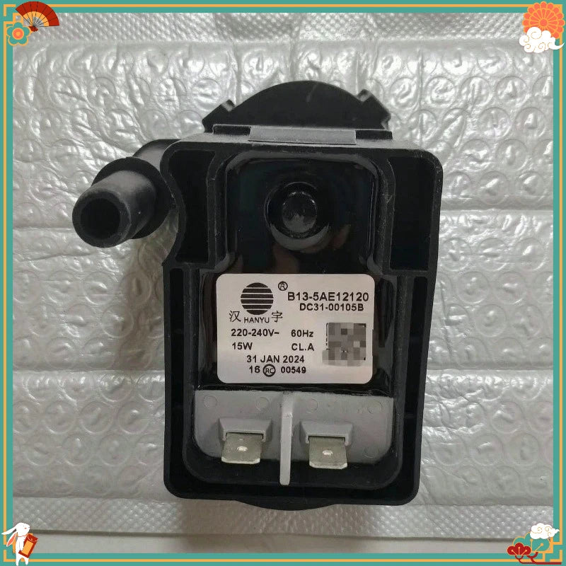 B13‑5AE12120 DC31‑00105B 15W 60HZ Drain Pump Motor Compatible with Samsung Clothes Dryer Replacement Spare Part