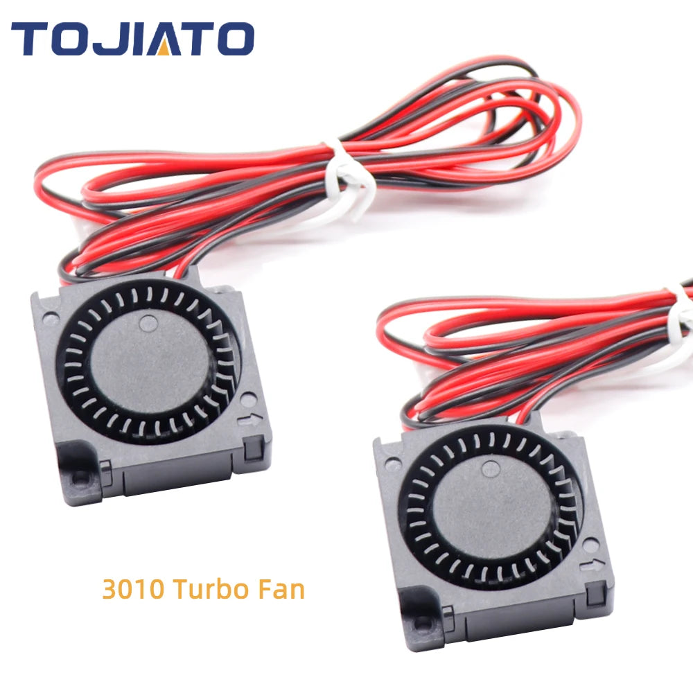 DC Brushless Cooling Fan 2510/3010/4010/5010/5015/6015mm 12V/24V 2Pin Dupont Wire Centrifugal Turbo Blower for 3D Printer Parts