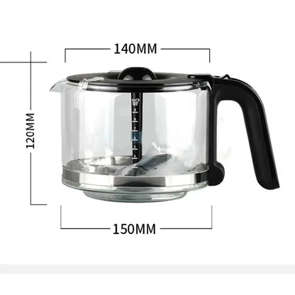 Compatible with Philips HD7761 HD7762 HD7765 HD7766 HD7767 HD7768 HD7769 Coffee Machine Glass Pot Filter Funnel Parts