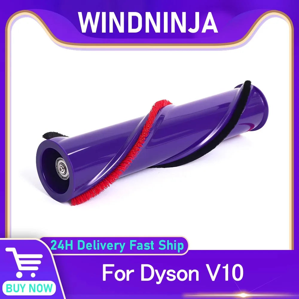 Roller Bar For Dyson V10 Cordless Vacuum Cleaner Accessories Replacement Brushroll Electric Brush Head Roller Bar Brush Roll
