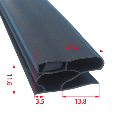 Refrigerator Door Seal — 2.5m — PVC Magnetic