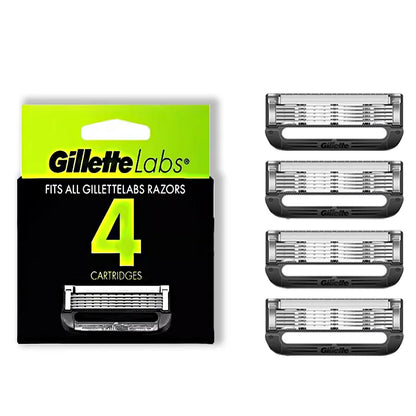 Replacement Razor Cartridges Compatible with Gillette Labs Heated Razors