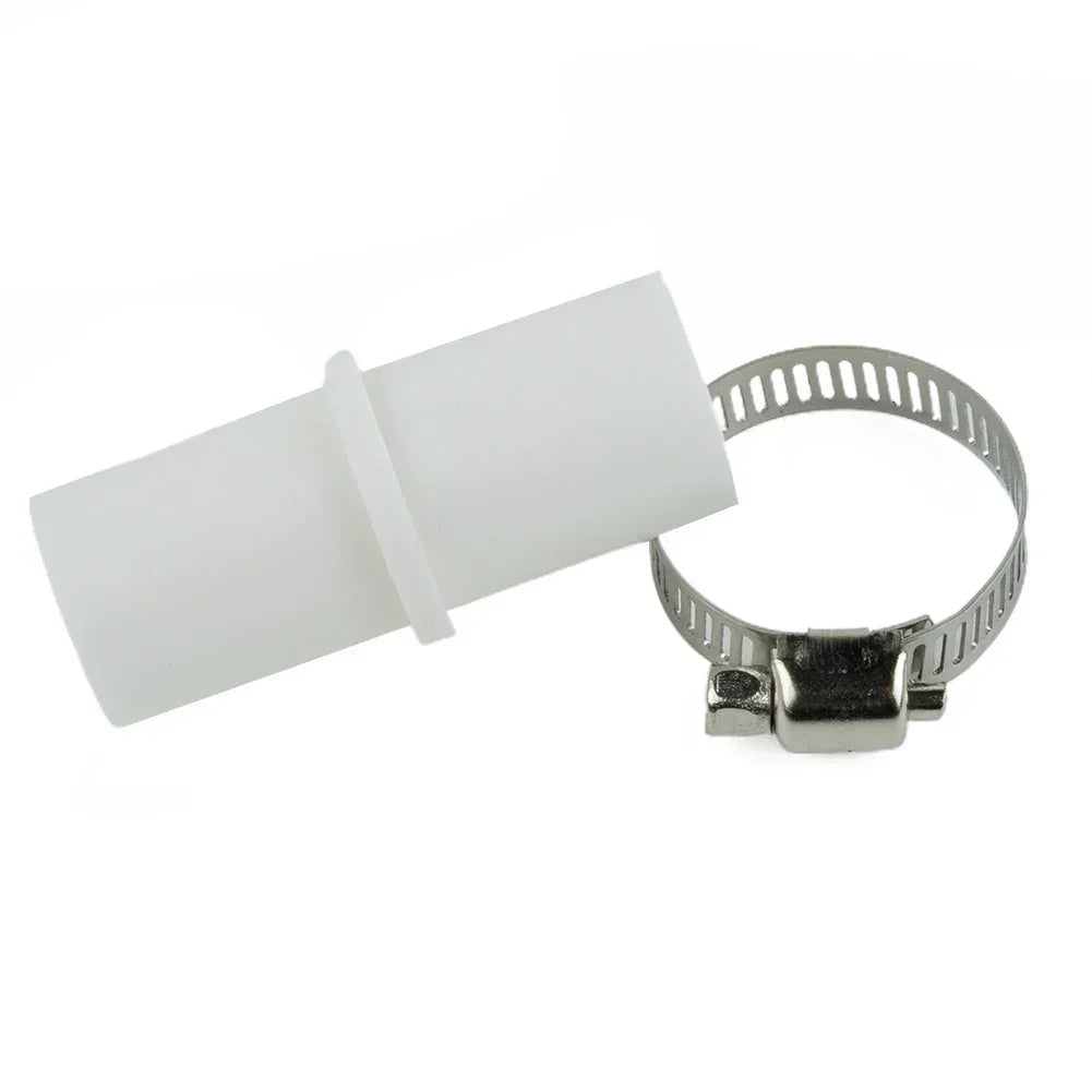 3pcs Stainless Steel Pipe Clamps Dishwasher Drain Hose Connector Adapter Kit For Washing Machine Water Pipe Tools