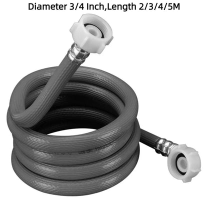 Automatic Washing Machine Inlet Hose 3/4 Inch High Pressure European Water Inlet Hose ‌Explosion Proof Garden Water Supply Pipe
