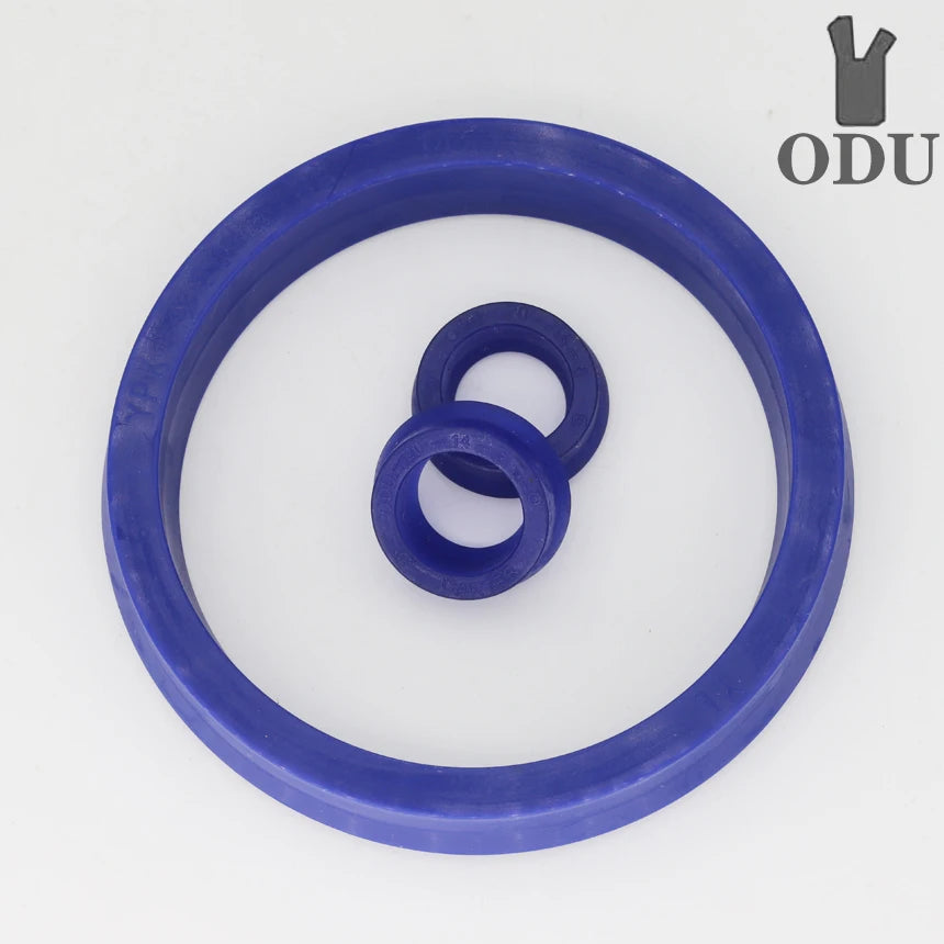 ODU YXD UP 16-300mm OD Blue Polyurethane PU Piston Shaft Rod Gasket U/Y Grooved Two Lip Ring Sealing Hydraulic Cylinder Oil Seal