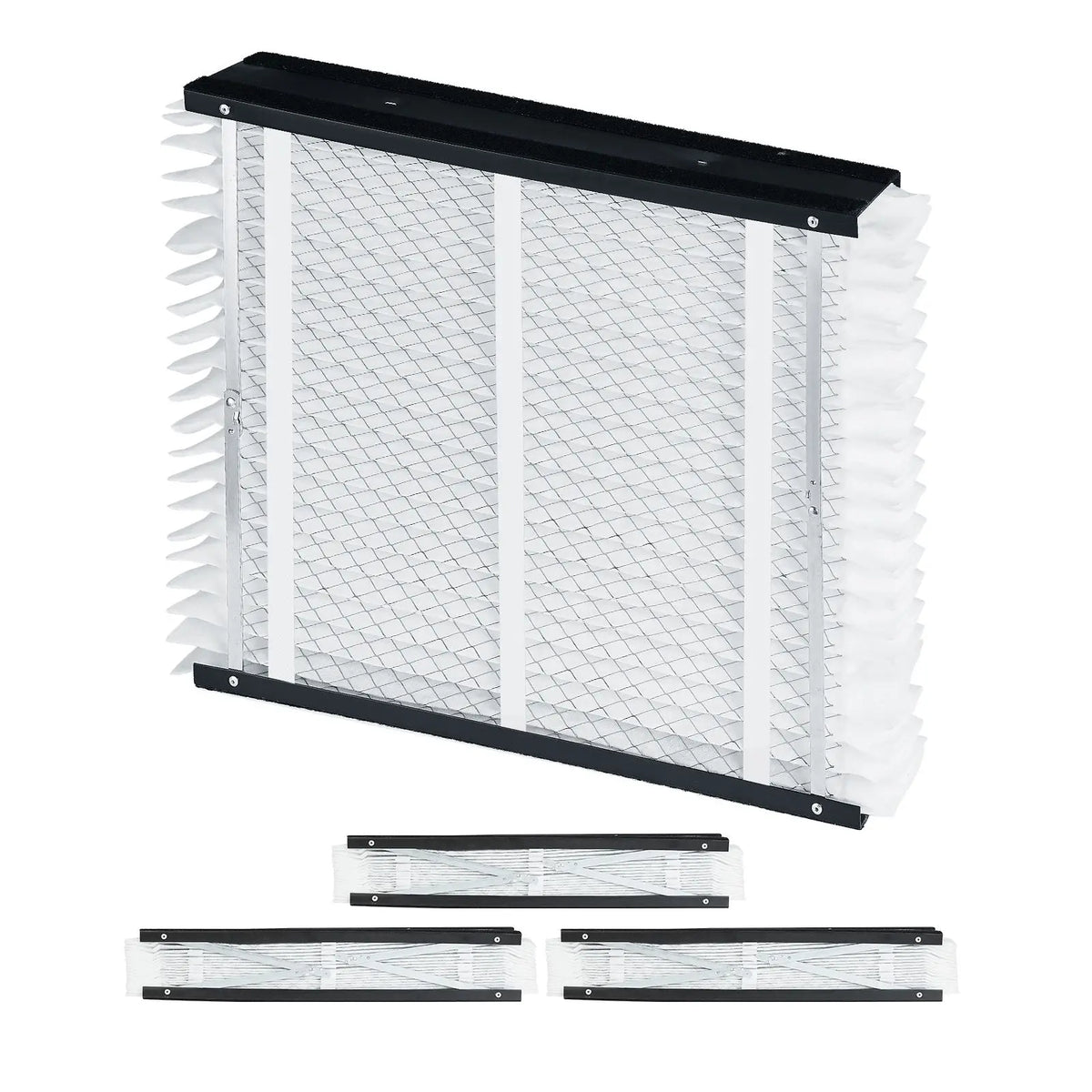 20 x 25 x 4 Furnace Filter, HVAC Ac Filters,12-Month Electrostatic Pleated Air Conditioner Filters, 4-Pack (Actual Size