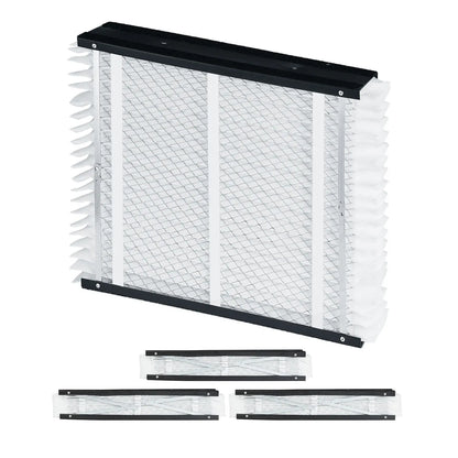 20 x 25 x 4 Furnace Filter, HVAC Ac Filters,12-Month Electrostatic Pleated Air Conditioner Filters, 4-Pack (Actual Size