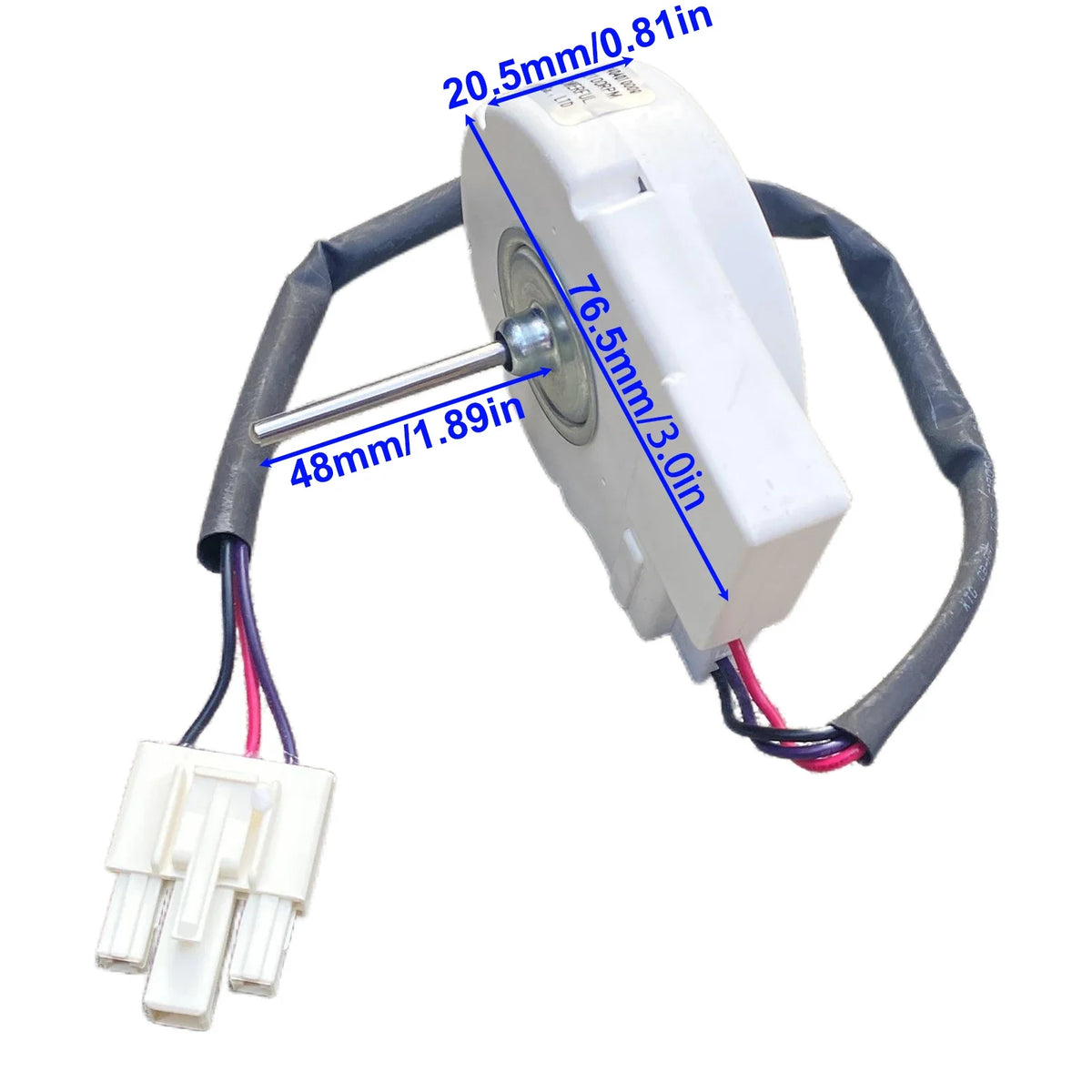 Replacement Refrigerator Fan Motor — DC12V — 50240401000K Reference