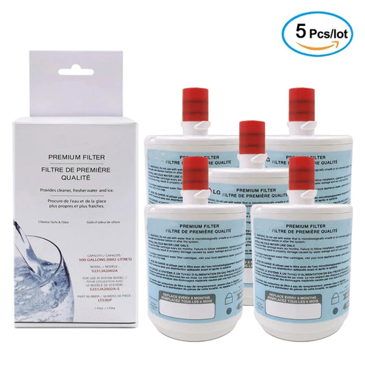 Replacement Refrigerator Water Filter — Lt-500p Reference — 5 Pack