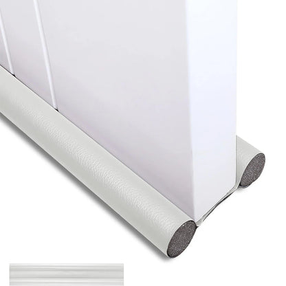 1-4pcs Flexible Door Seal Strip Soundproof Windproof Cuttable Anti-cold Washable Door Gap Weatherstrip Self Adhesive Strip