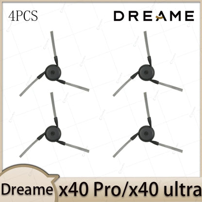 Dreame X40 Pro X40 Ultra Robot Vacuum Cleaner Accessories Main Brush Side Brush HEPA Filter Mop Cloths Dust Bag Par