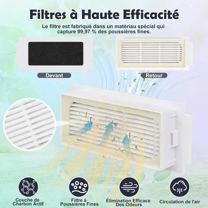 For Ecovacs Deebot T30 PRO OMNI/T30 OMNI/T30 MAX, Yeedi M12 Pro+/Ultra Plus Main Roller Side Brush Filter Dust Bag Mop Cloth