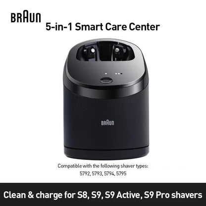 Braun Smart Care Cleaning Center BN5425 5430 5430l Cleaning Stations Suitable for Braun Electric Shavers S8/S9/S9