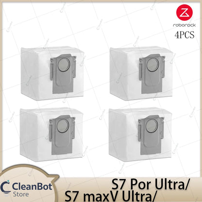 Compatible with Roborock S7 MaxV Ultra/S7 Pro Ultra Robot Vacuum Cleaner Accessories Main Brush Side Brush HEPA Filter Mop Cloths Spare Parts