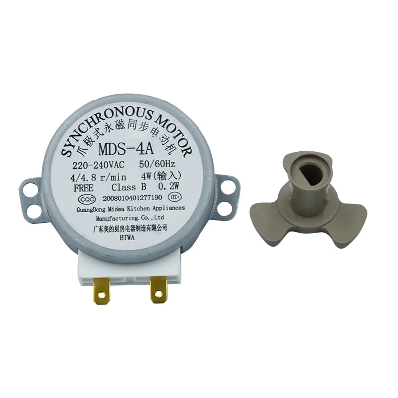 220V Microwave Oven Turntable Motor, Claw Pole PMSM, Replacement for Glass Tray, Long Lifespan & Quiet Operation