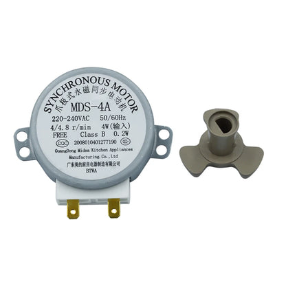 220V Microwave Oven Turntable Motor, Claw Pole PMSM, Replacement for Glass Tray, Long Lifespan & Quiet Operation