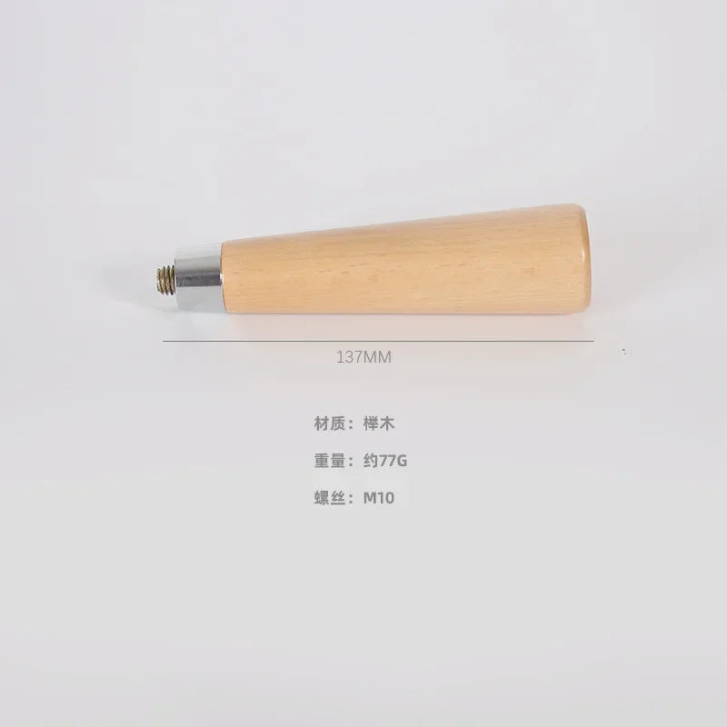 Coffee Solid Wooden Handle M10, Filter Holder Espresso Coffee Machine Tools Accessories For Barista Home