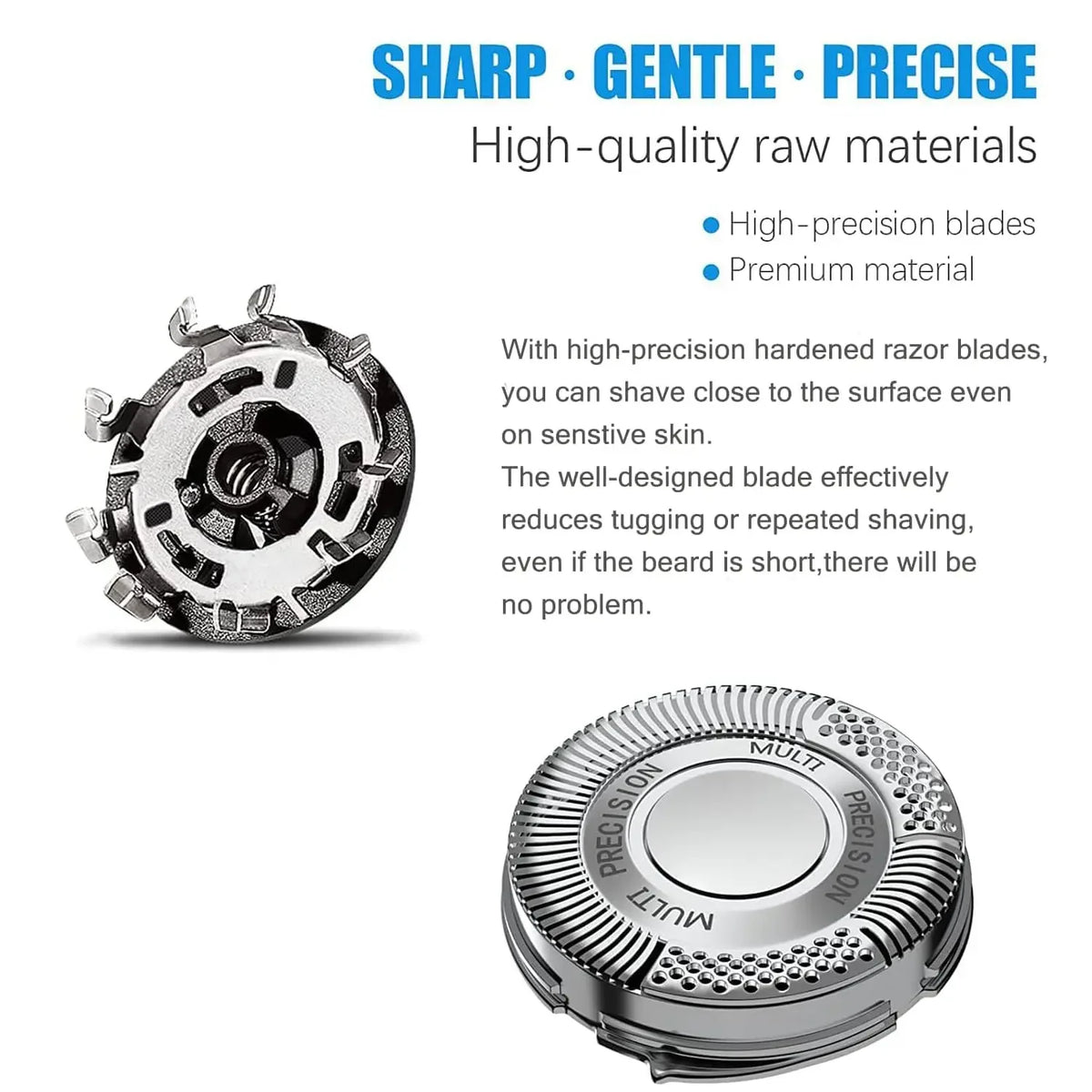 Replacement Head Compatible with Philips Series 5000 Shavers, SH50/52
